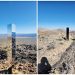 라스베이거스 사막에 의문의 거대 기둥 등장