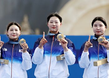 한국 양궁, 남녀 동반 단체전 금메달