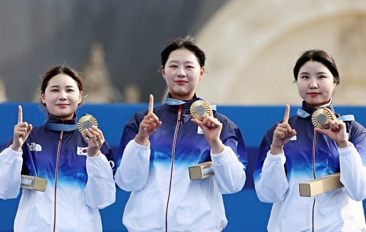 한국 양궁, 남녀 동반 단체전 금메달