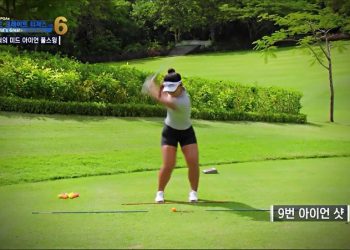 [전욱휴의 골프레슨] 28. 9번 아이언 스윙 연습